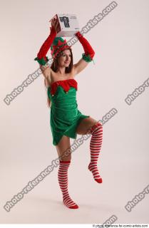 08 2018 01 VERONIKA ELF STANDING POSE WITH BOX